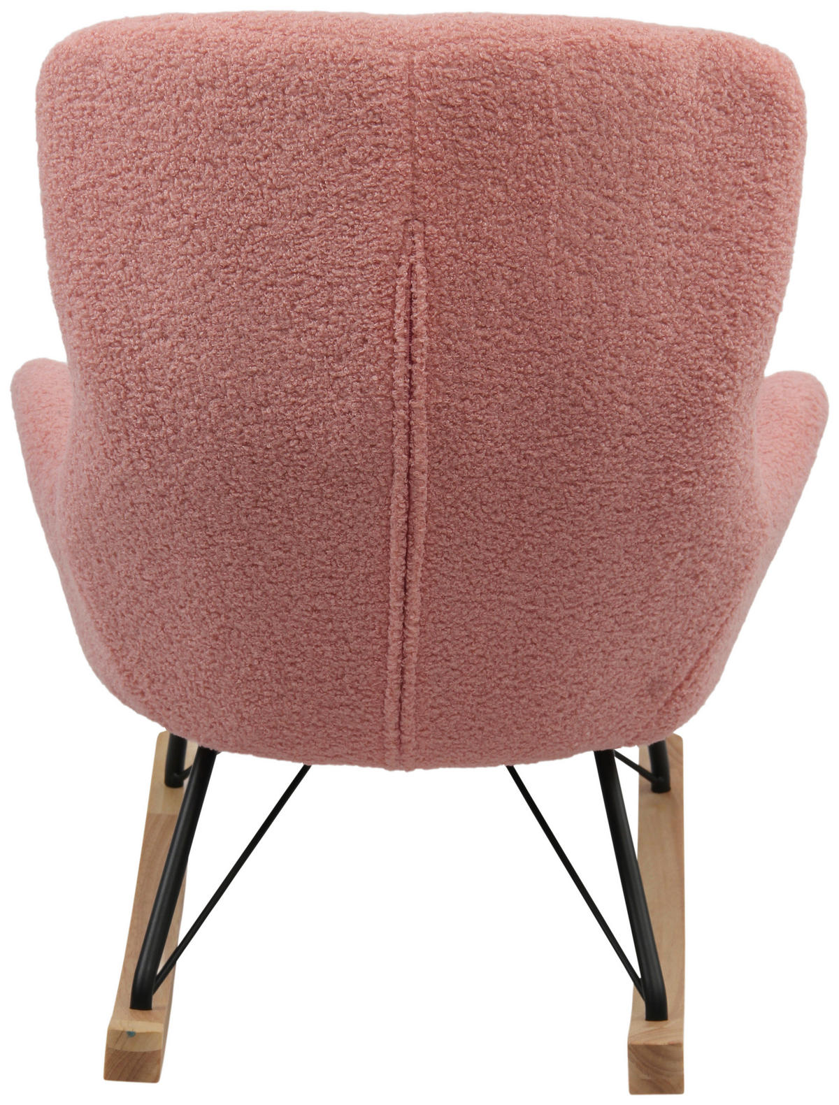 KINDER-SCHAUKELSTUHL - Pink, Basics, Holz/Textil (55/70/63cm) - Livetastic