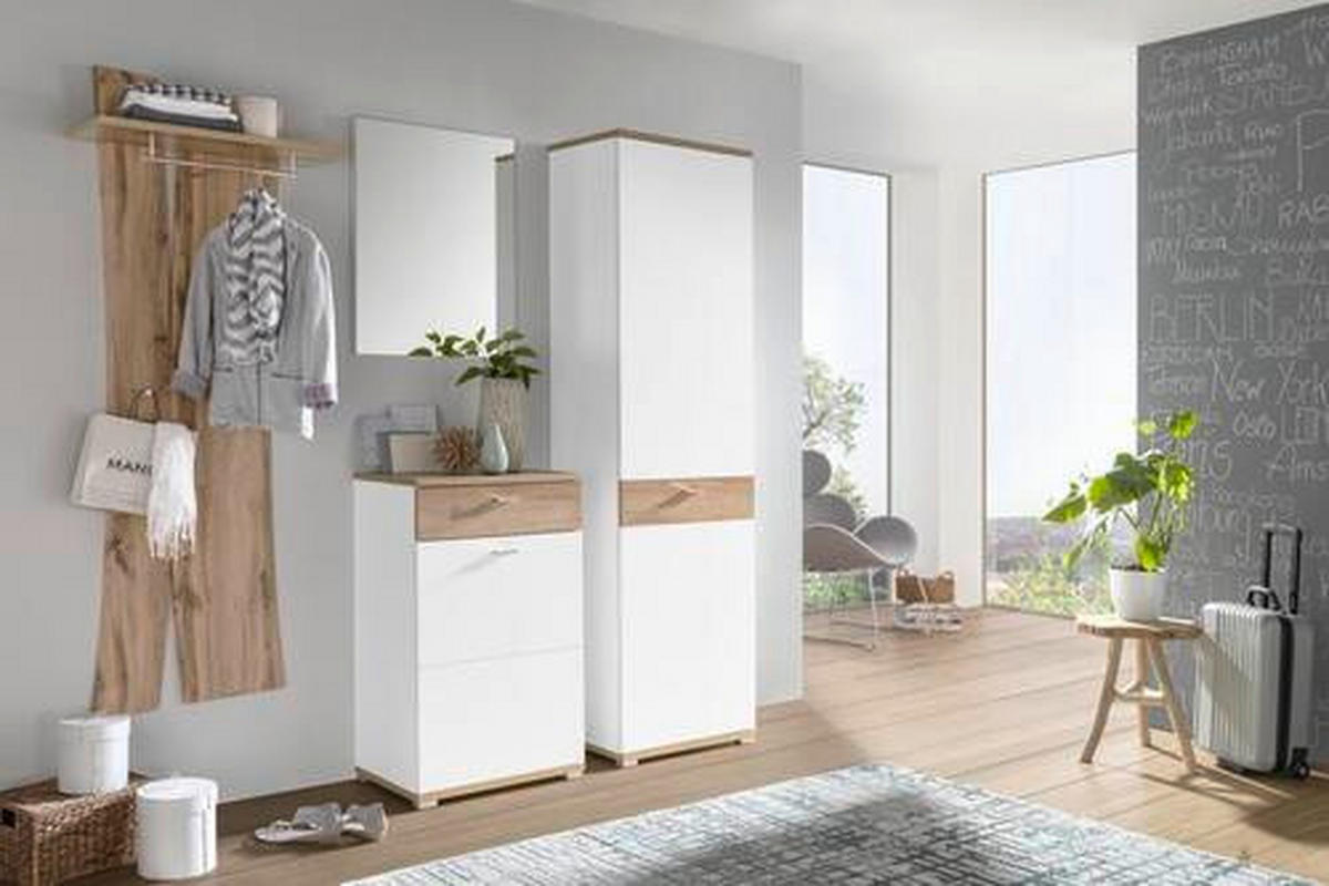 VEŠIAKOVÝ PANEL, farba duba, 69/180/30 cm - farba duba, Design, kompozitné drevo (69/180/30cm) - Carryhome