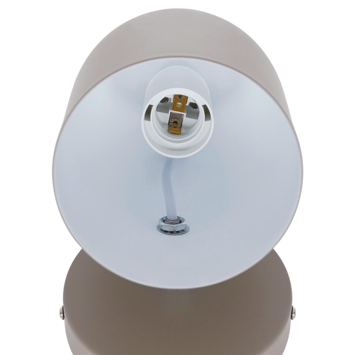 WANDLEUCHTE Gaston 19.5/11.5/19.5 cm  - Hellbraun, Design, Metall (19.5/11.5/19.5cm) - Nordlux