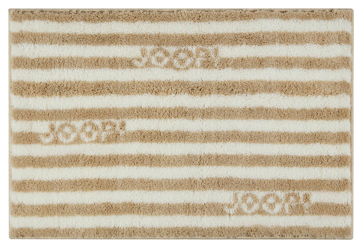 BADTEPPICH Split Naturfarben 60/90 cm  - Naturfarben, Basics, Naturmaterialien/Textil (60/90cm) - Joop!