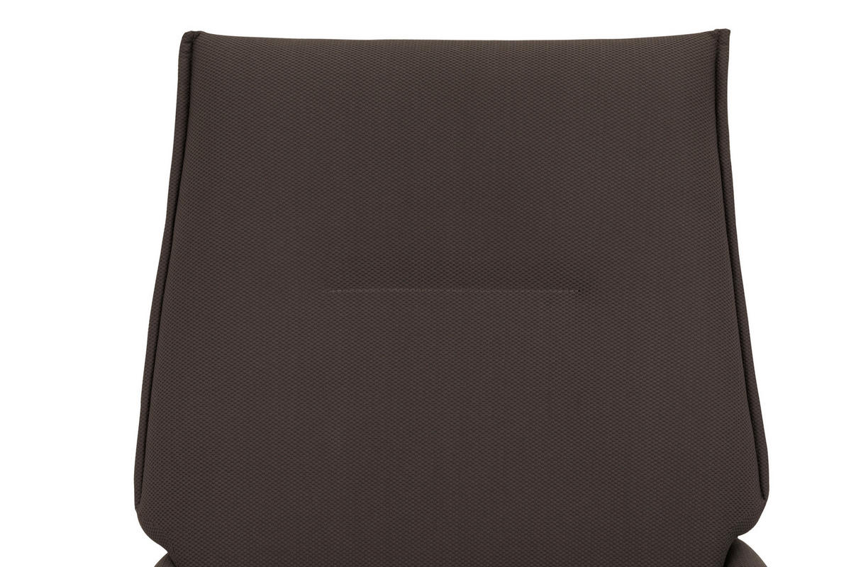 RELAXSESSELSET Webstoff Hocker    - Graubraun/Grau, MODERN, Textil/Metall (69/95/80/80/107,5cm) - P & B