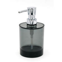 SEIFENSPENDER Kunststoff  - Transparent/Grau, Basics, Kunststoff (9/15/9cm)