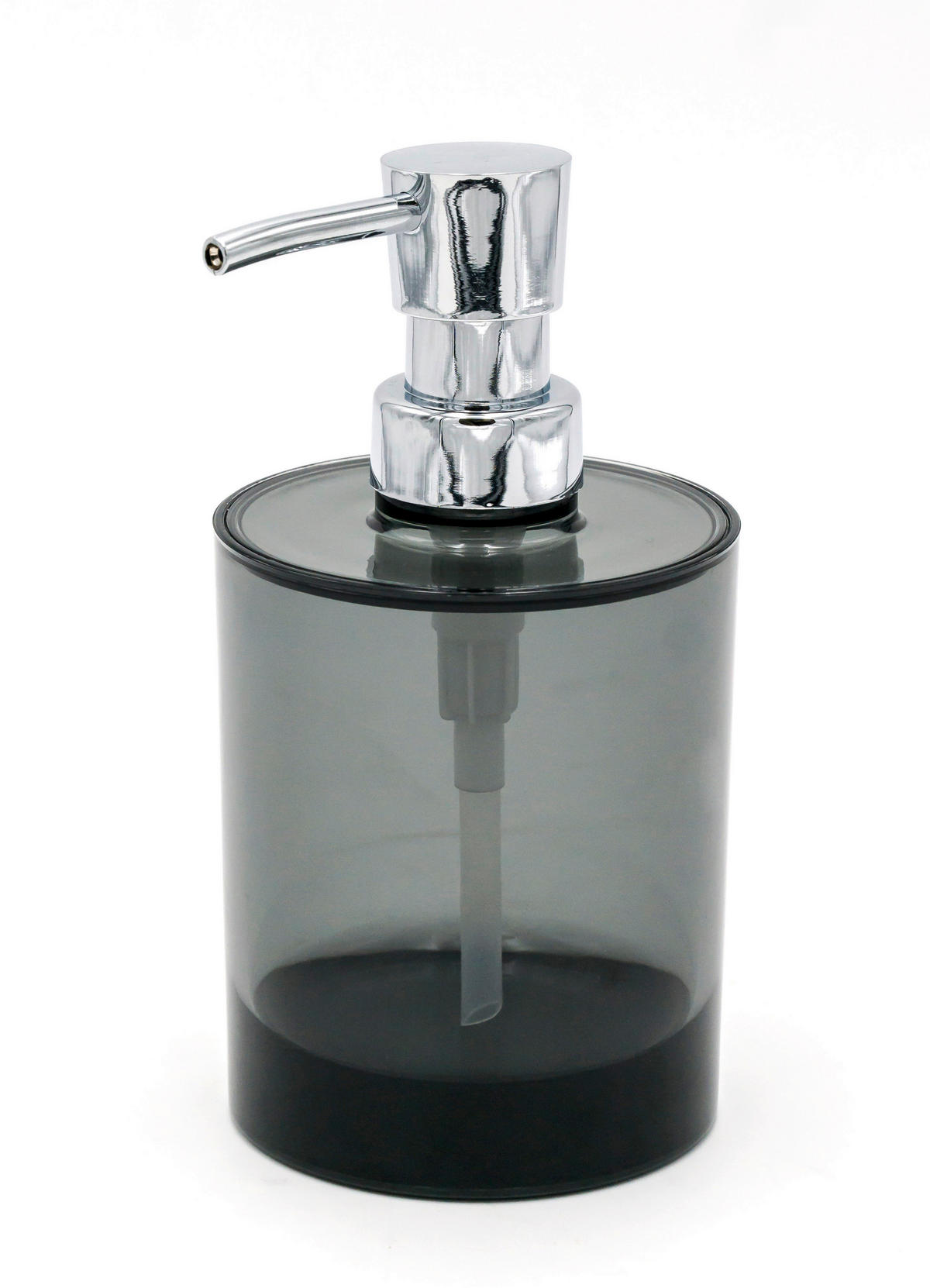 SEIFENSPENDER Kunststoff  - Transparent/Grau, Basics, Kunststoff (9/15/9cm)