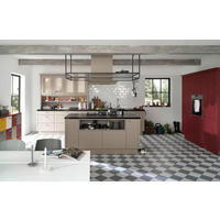 EINBAUKÜCHE   - Rot, KONVENTIONELL, Holzwerkstoff - Dieter Knoll