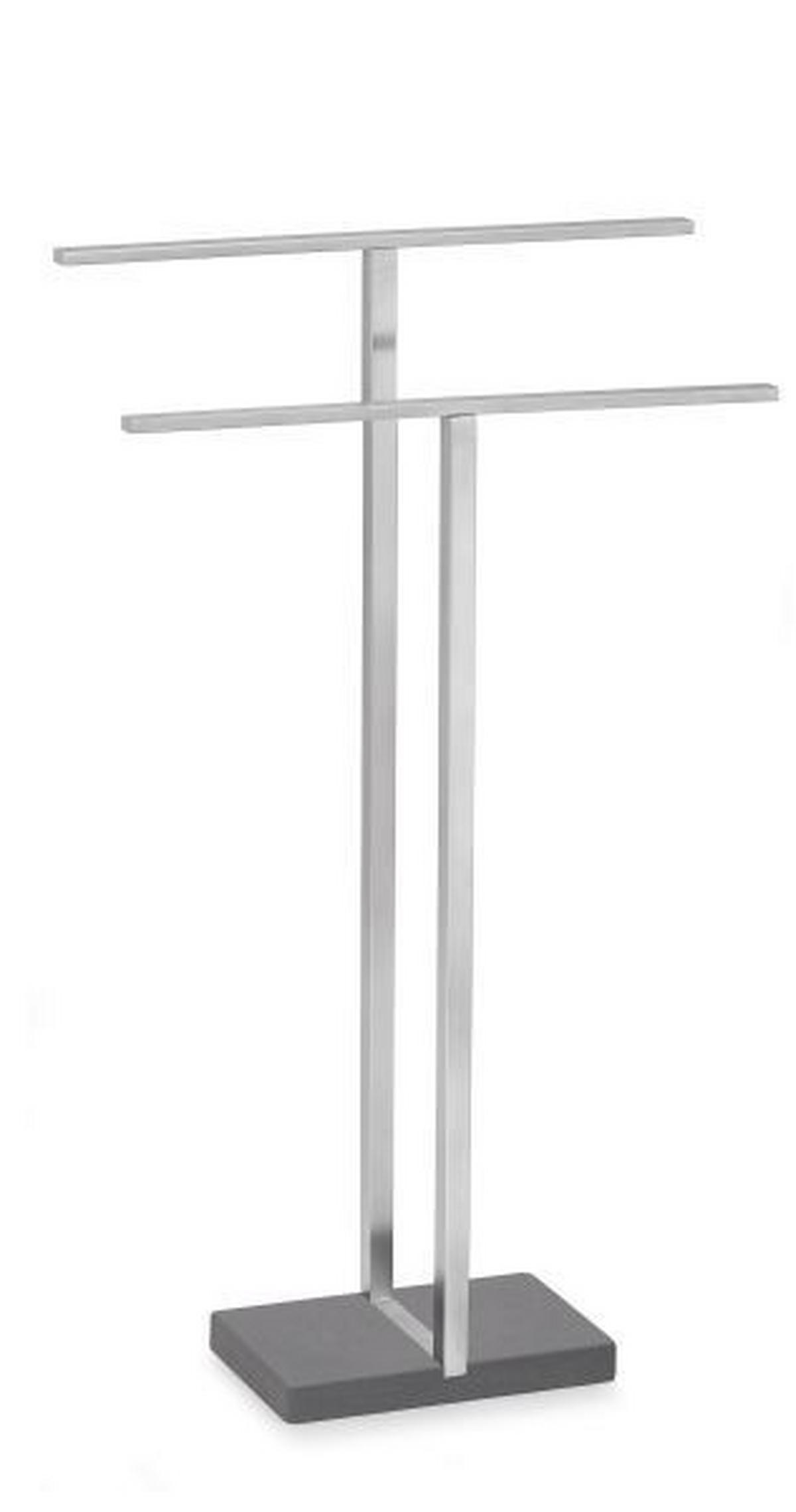 HANDTUCHHALTER  - Basics, Stein/Metall (50/86/16cm) - Blomus