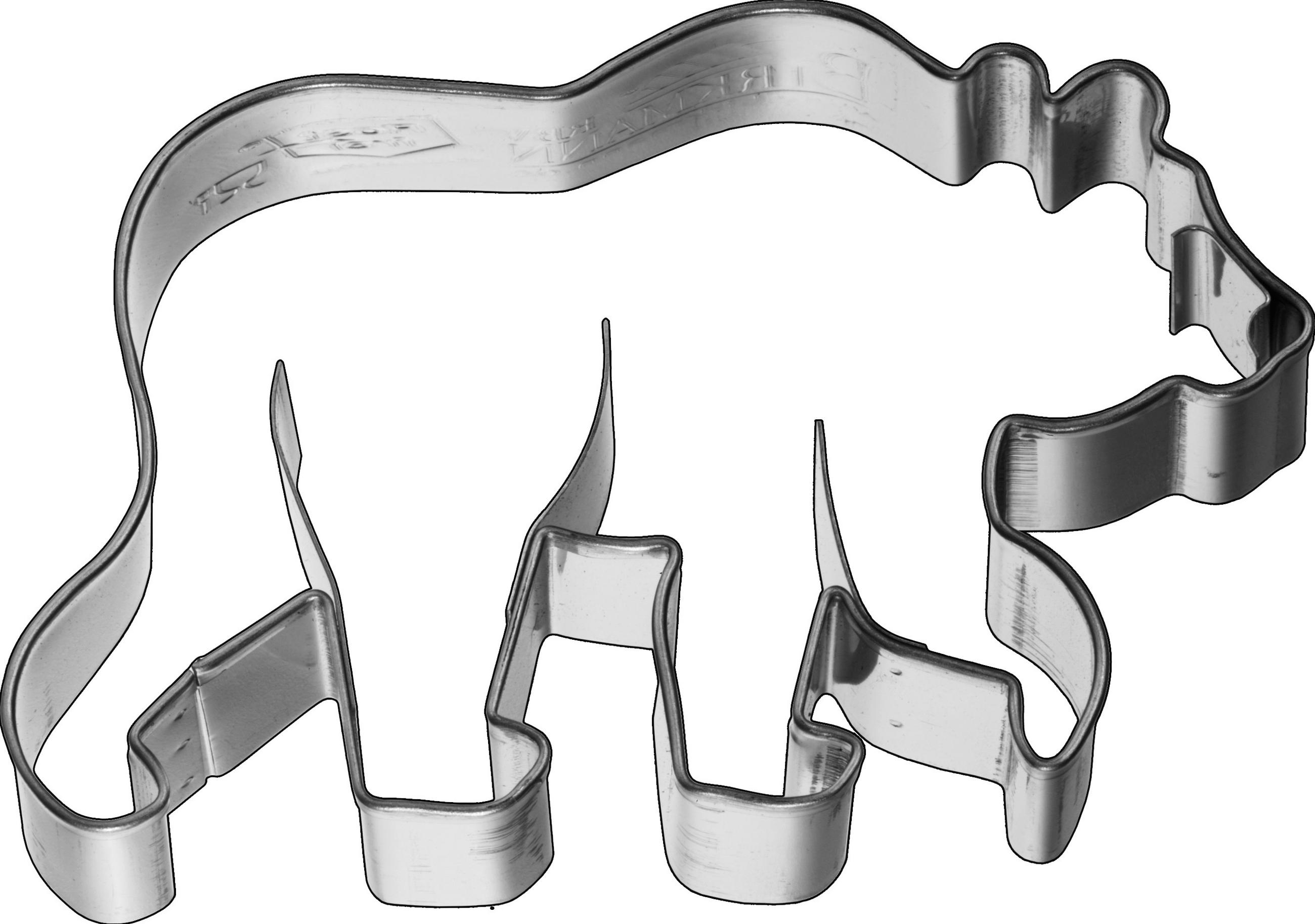 KEKSAUSSTECHFORM - Edelstahlfarben, Basics, Metall (8,5/5,1/2,5cm) - Birkmann