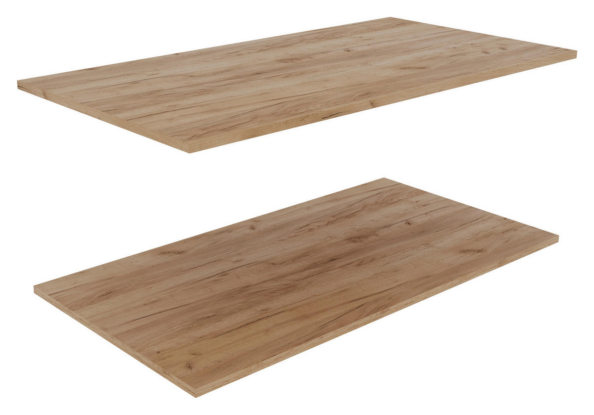 EINLEGEBODENSET 97,4/50,4/3,6 cm   - Eiche Artisan, KONVENTIONELL, Holzwerkstoff (97,4/50,4/3,6cm) - Linea Natura