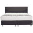 BOXSPRINGBETT 160/200 cm in Grau - Alufarben/Grau, KONVENTIONELL, Kunststoff/Textil (160/200cm) - Bentley BOXSPRINGBETT 160/200 cm in Grau - Alufarben/Grau, KONVENTIONELL, Kunststoff/Textil (160/200cm) - Bentley