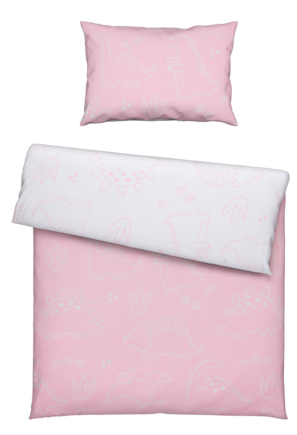 DETSKÁ POSTEĽNÁ BIELIZEŇ 100/135 cm  - ružová, Basics, textil (100/135cm) - Avelia
