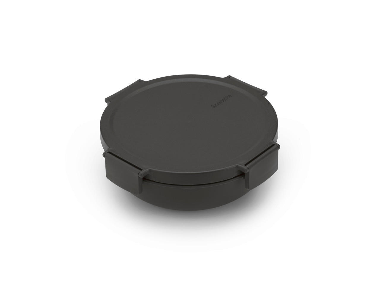 KRABIČKA NA OBĚD plast  1,3 l - tmavě šedá, Basics, plast (21/7,5cm) - Brabantia
