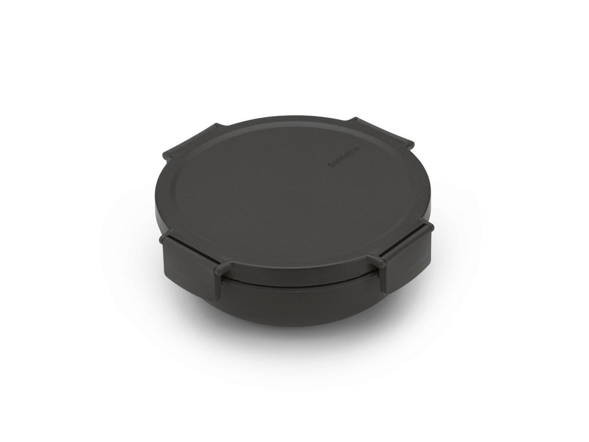 KRABIČKA NA OBĚD plast  1,3 l - tmavě šedá, Basics, plast (21/7,5cm) - Brabantia