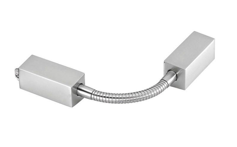 SCHIENENSYSTEM-VERBINDER m6 HV Track 4 23,5 cm   - Nickelfarben, Basics, Metall (23,5cm) - Fischer & Honsel