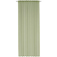 HOTOVÝ ZÁVES, priehľadné, 140/245 cm - zelená, Basics, textil (140/245cm) - Boxxx