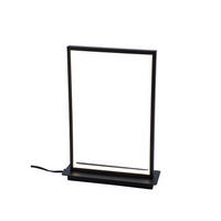 LED-TISCHLEUCHTE 22/8/32 cm   - Schwarz, Design, Metall (22/8/32cm)