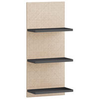 REGAL Anthrazit, Beige  - Anthrazit/Beige, MODERN, Holzwerkstoff (30,3/70,2/17,45cm) - MID.YOU