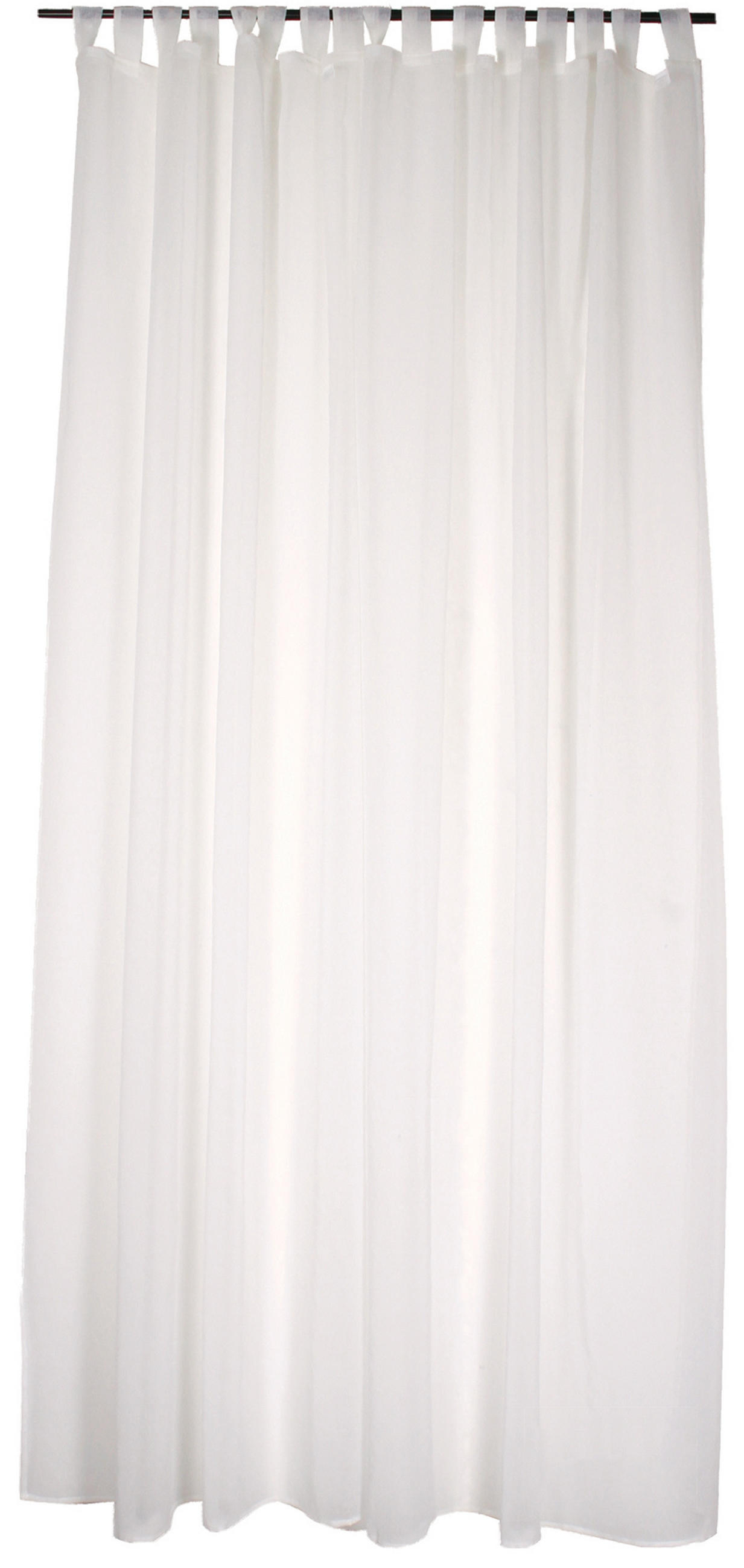 FÜLES FÜGGÖNY áttetsző  - Basics, textil (140/260cm)
