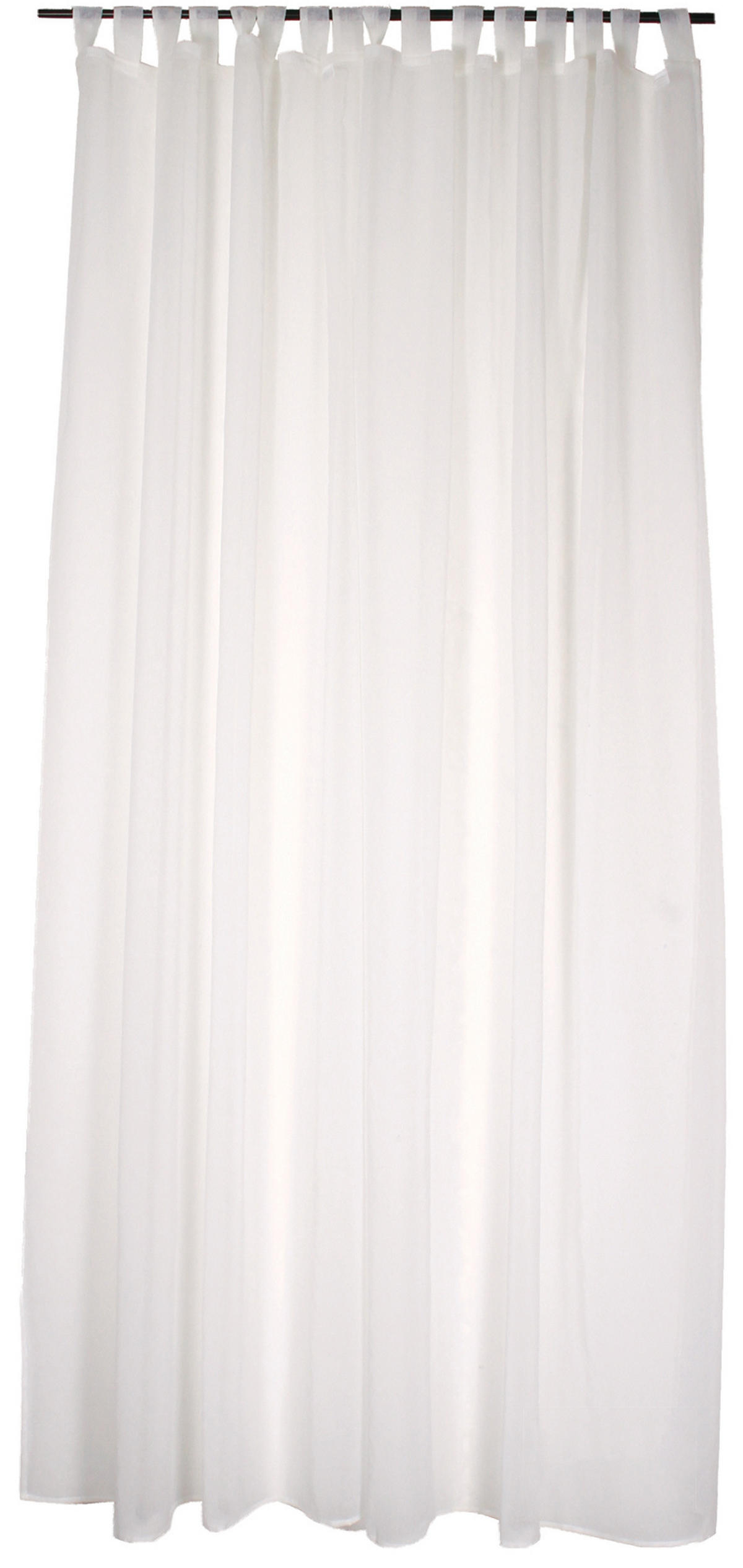FÜLES FÜGGÖNY áttetsző  - Basics, textil (140/260cm)