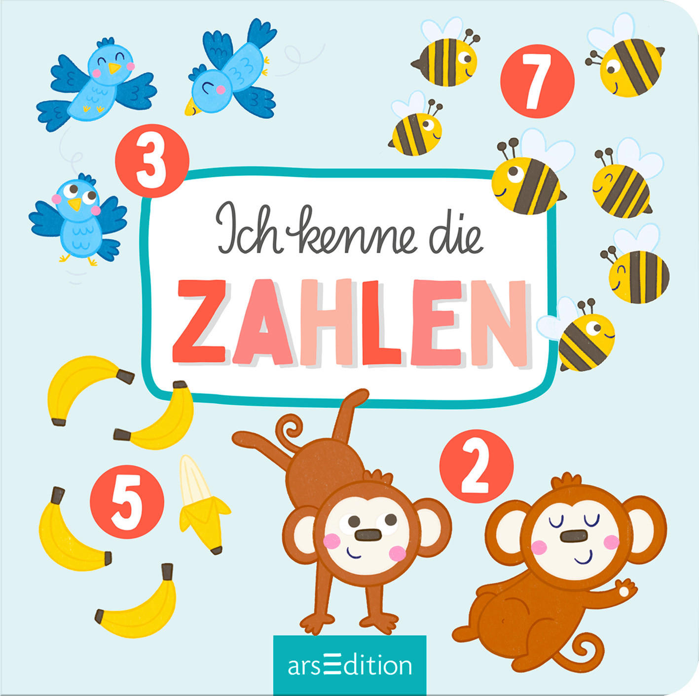 BUCH Ich kenne die Zahlen  - Multicolor, Basics, Papier (16/16/1cm)