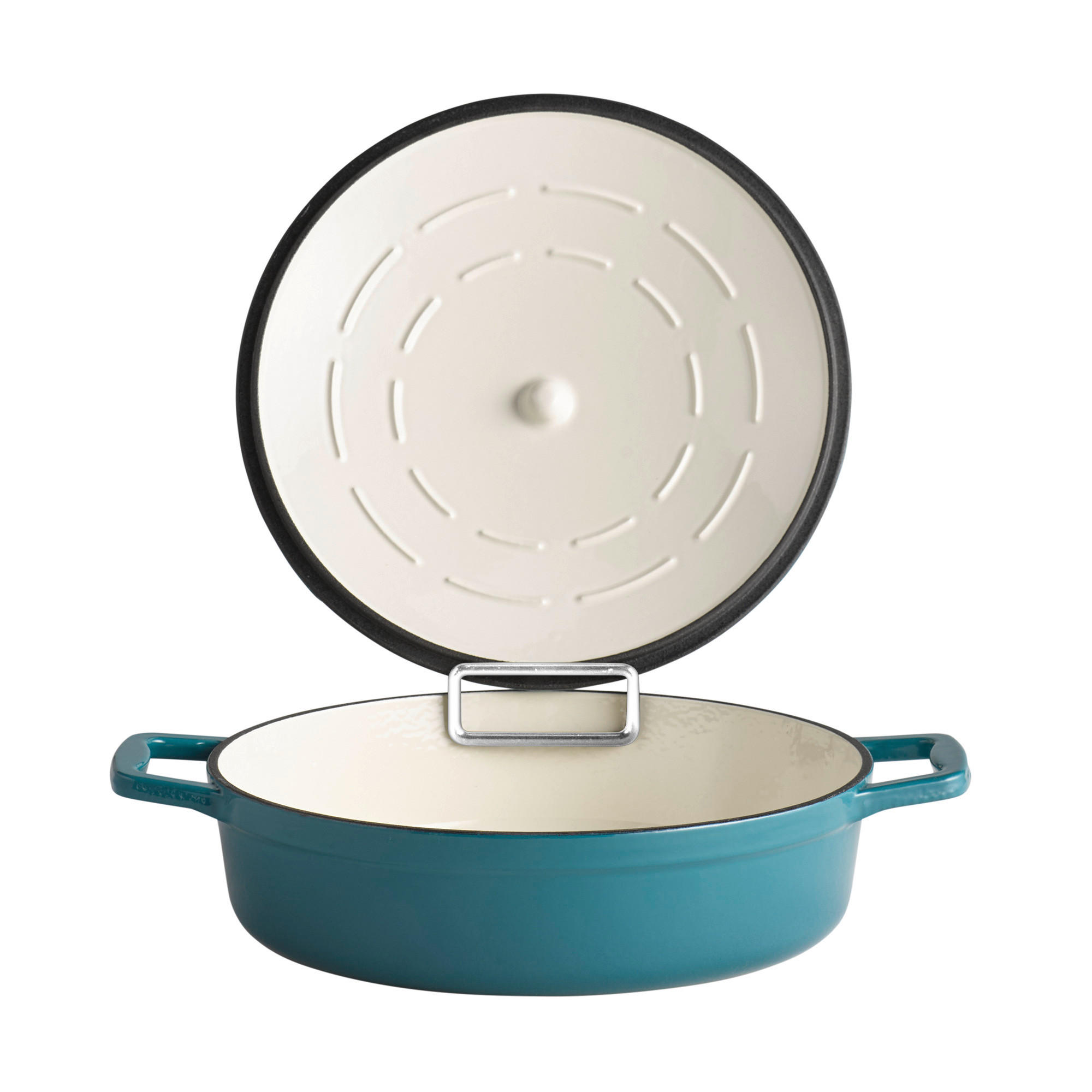 SCHMORTOPF 5 Stars 3 L  - Türkis/Creme, Basics, Metall (28/28/7cm)