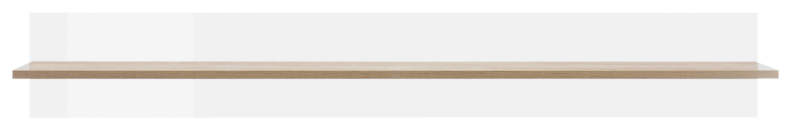 WANDBOARD Eichefarben, Weiß  - Eichefarben/Weiß, Design, Holzwerkstoff (138/20/20cm) - MID.YOU