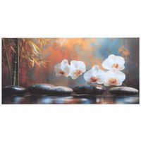 LEINWANDBILD Zen 115/55 cm  - Multicolor, Basics, Holz/Papier (115/55cm)