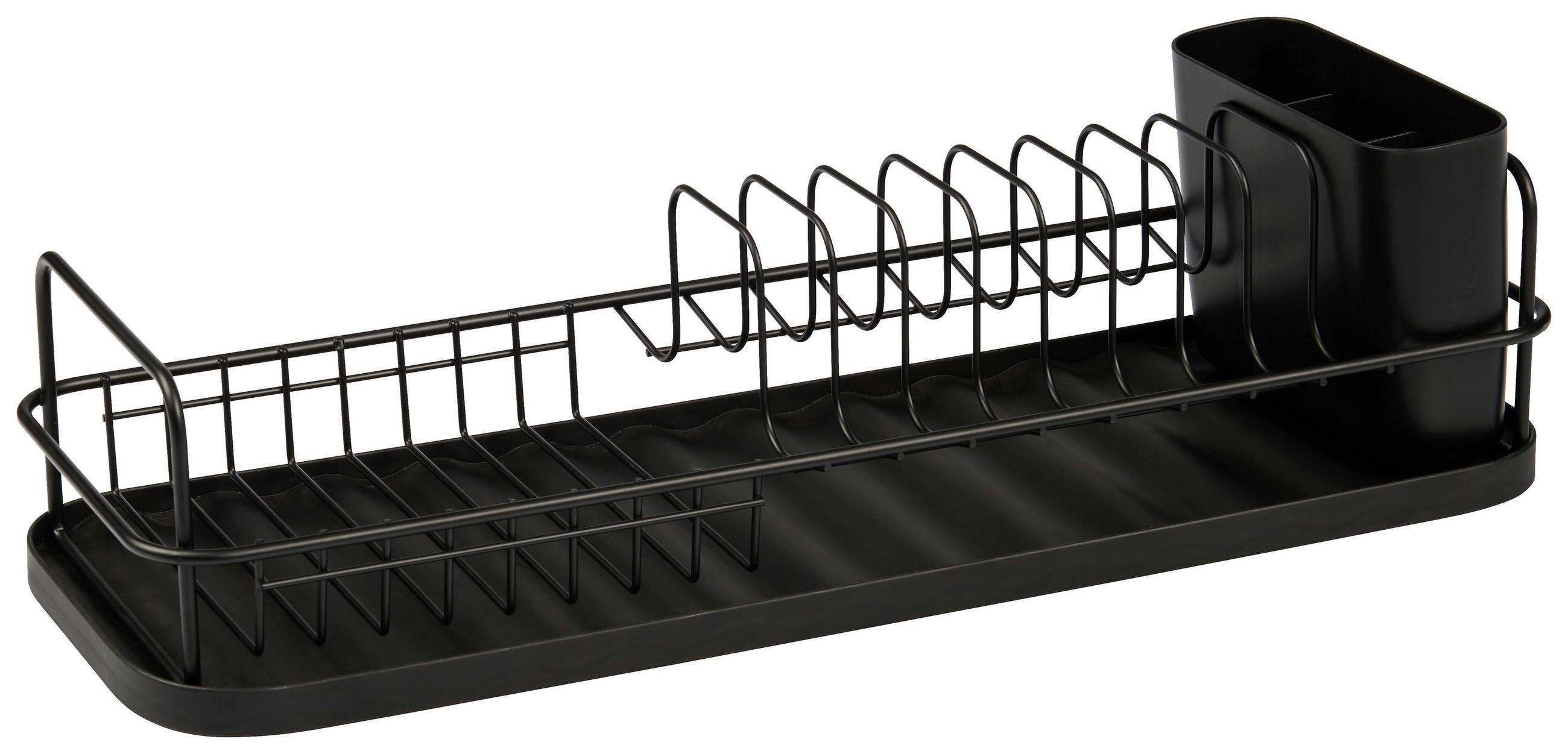 Scurgător De Vase - negru, Design, plastic/metal (47,5/16,8/12cm) - Homeware Profession.