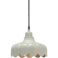 HÄNGELEUCHTE Wells 24/21/24 cm   - Beige, KONVENTIONELL, Metall (24/21/24cm) - PR Home