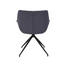 ARMLEHNSTUHL Grau, Schwarz - Schwarz/Grau, Design, Textil/Metall (61/67/80cm)