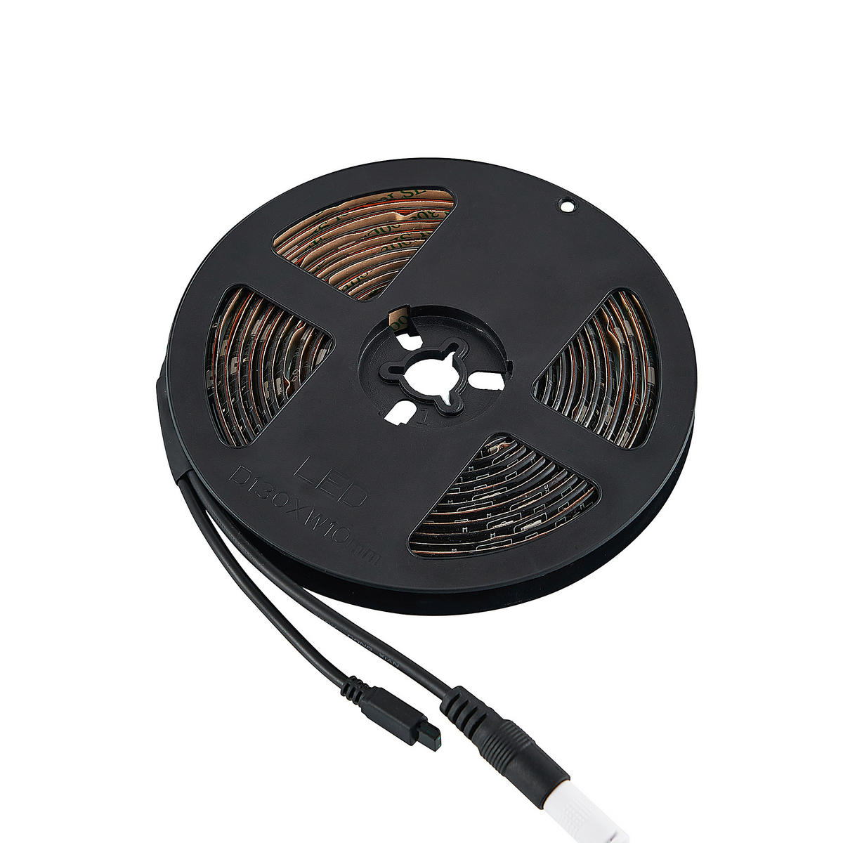 LED PÁSKA, 300 cm - černá, Basics, plast (300cm)