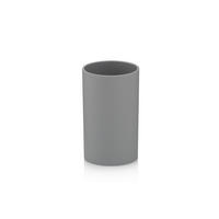 LONČEK ZA ZOBNE ŠČETKE - siva, Konvencionalno, umetna masa (6,5/11,5cm) - Kela