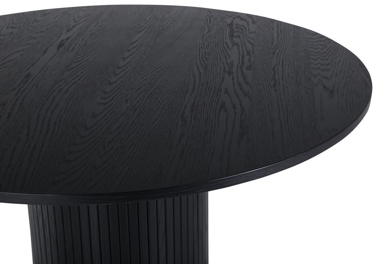 ESSTISCH in Holzwerkstoff 110/110/75 cm  - Schwarz, Design, Holzwerkstoff (110/110/75cm) - Livetastic
