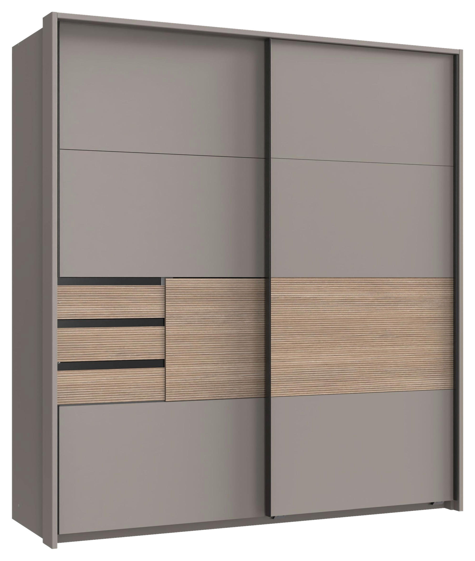 PASSEPARTOUTRAHMEN 183/200/12 cm Grau, Sahara  - Grau/Sahara, MODERN, Holzwerkstoff (183/200/12cm) - Boxxx