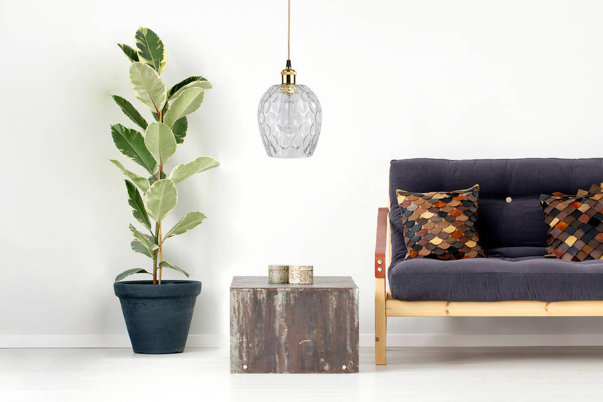 HÄNGELEUCHTE 18/27/18 cm  - Klar, Trend, Glas (18/27/18cm) - Kayoom