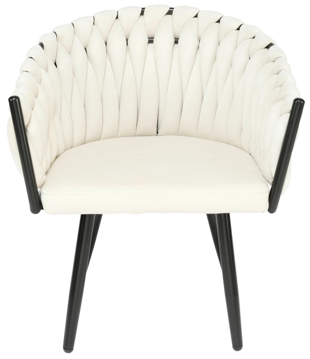 DETSKÉ KRESLO  - krémová, Basics, textil (49/55,5/42,5cm) - Jimmylee