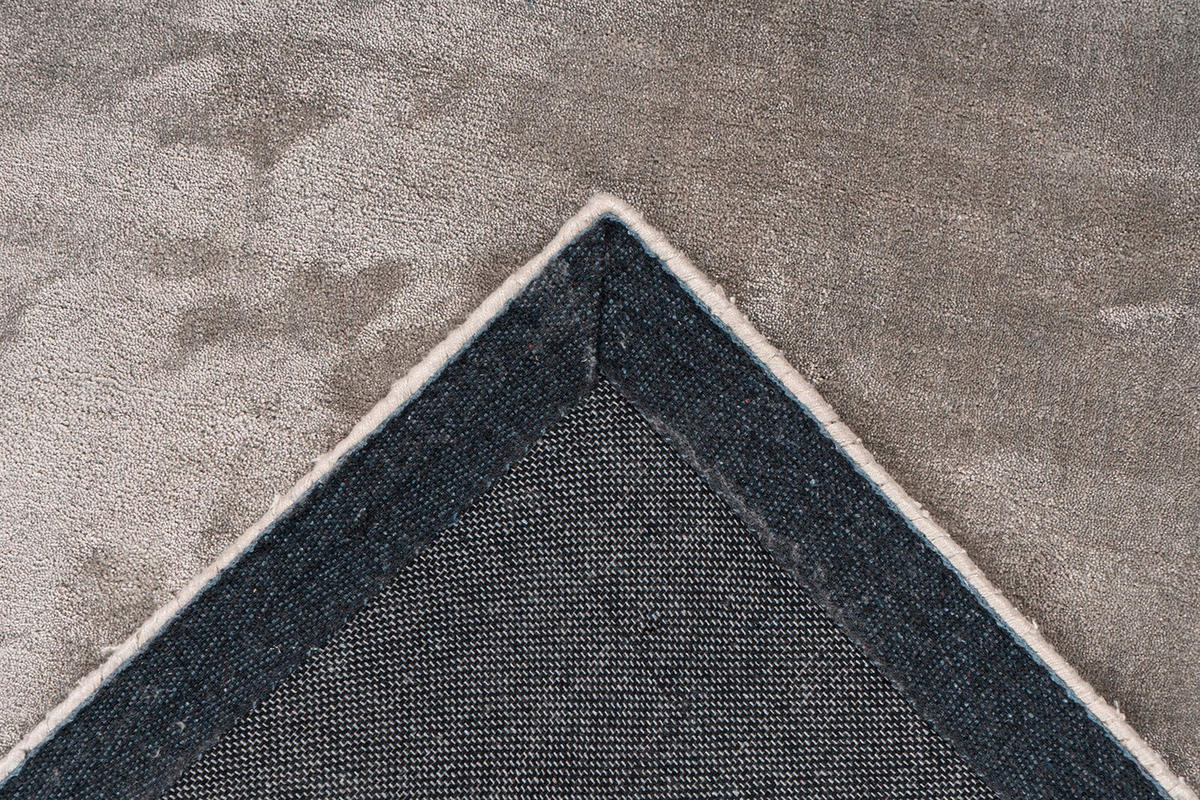 TEPPICH 80/150 cm Village 125 Silber Silberfarben  - Silberfarben, KONVENTIONELL, Textil (80/150cm)