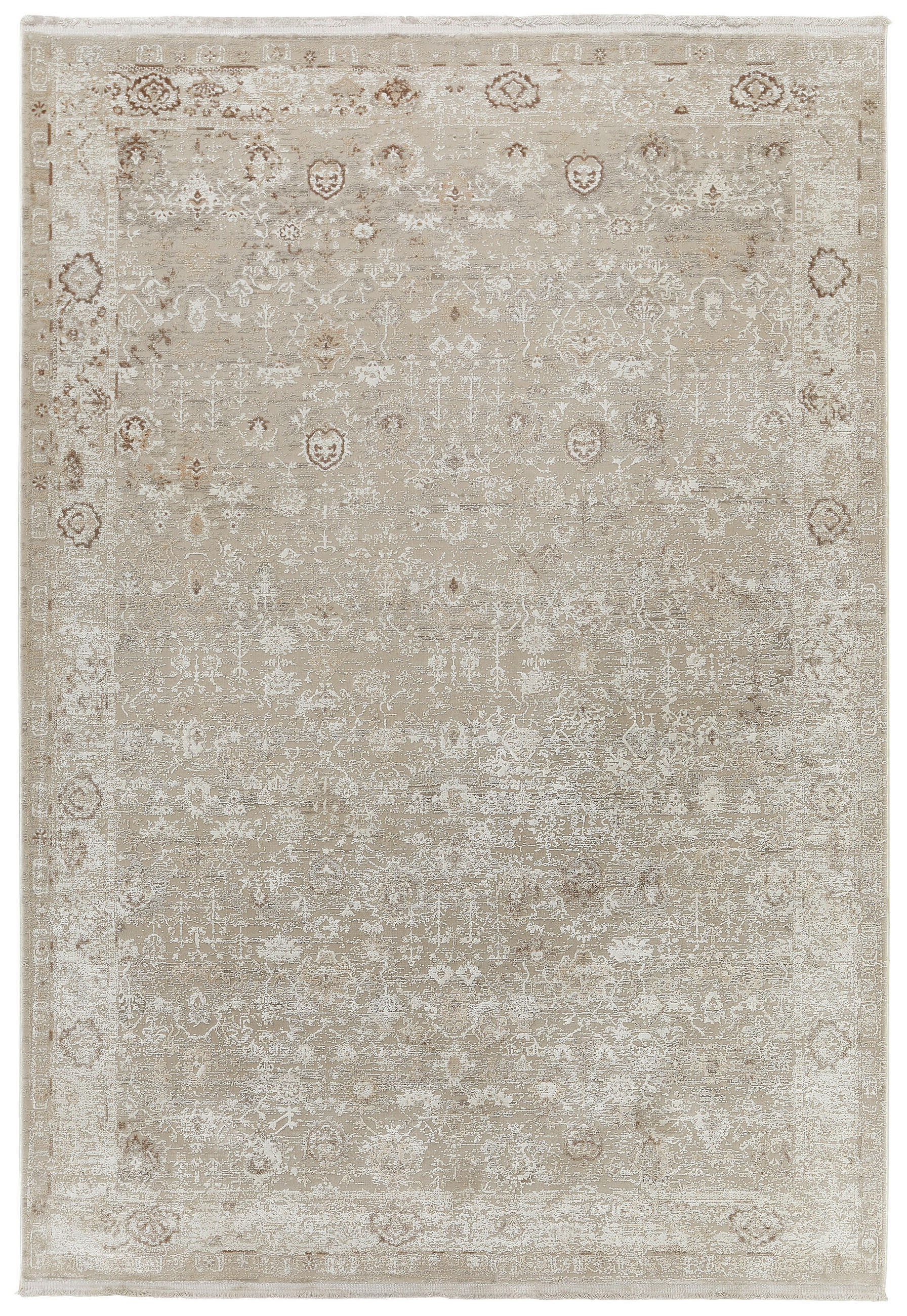 VINTAGE-TEPPICH 120/170 cm Fabienne Beige  - Beige, Design, Textil (120/170cm) - Dieter Knoll