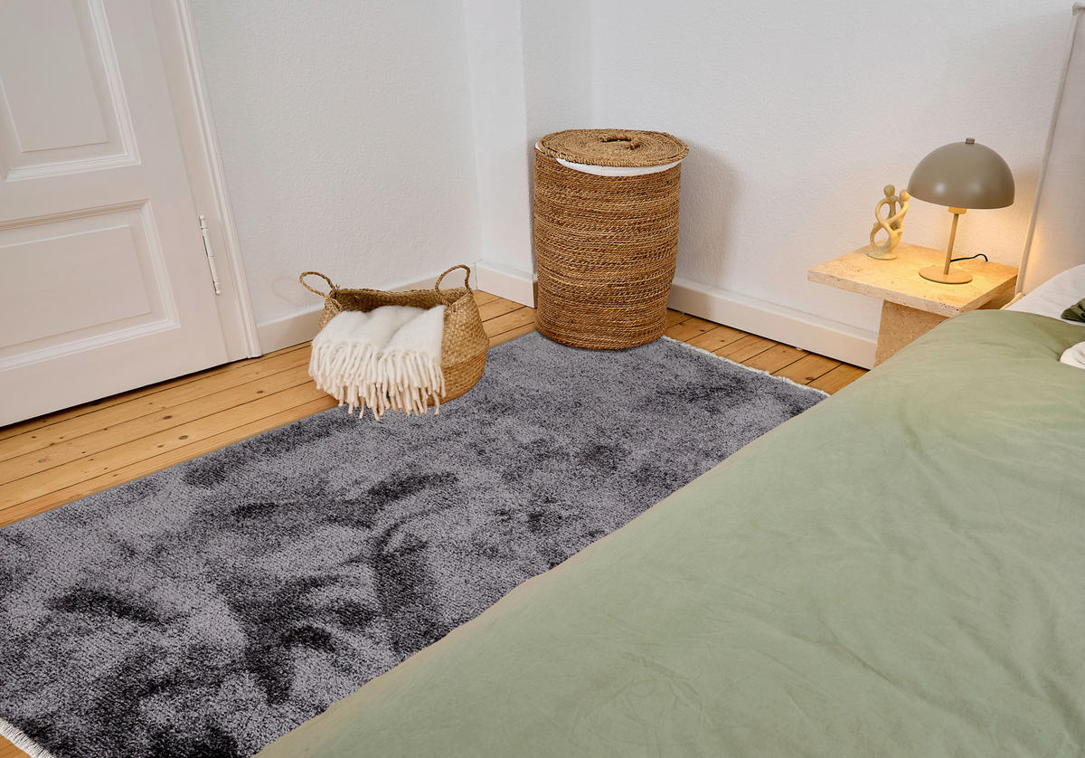 WEBTEPPICH 160/230 cm Stevie Anthrazit rechteckig  - Anthrazit, Basics, Kunststoff (160/230cm) - Astra