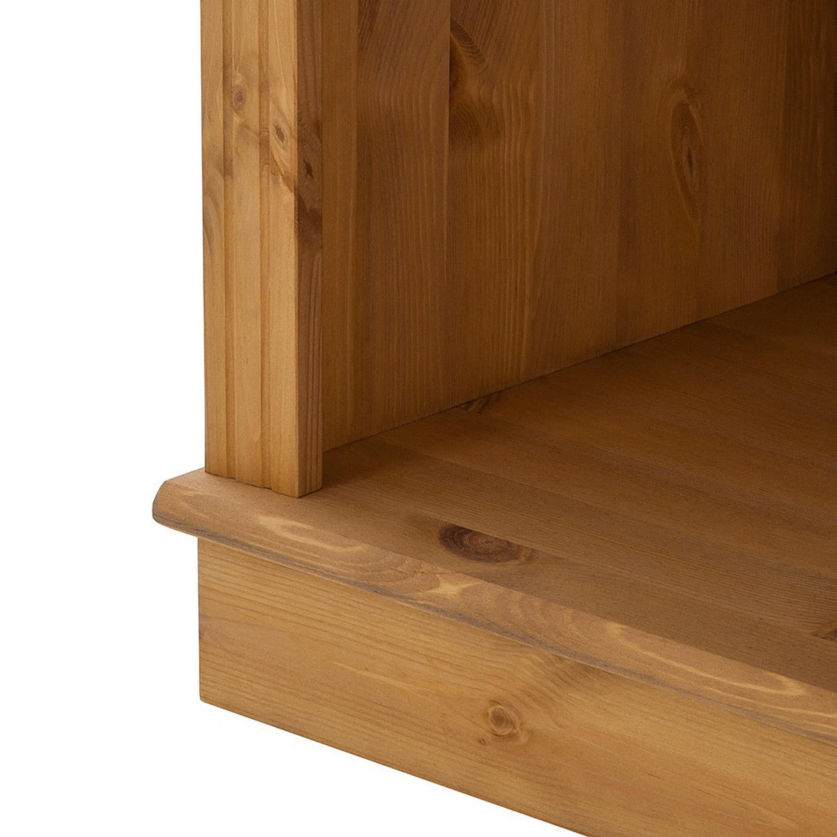 REGAL Kiefer massiv Kieferfarben  - Kieferfarben, Design, Holz (74/223/37cm) - Livetastic