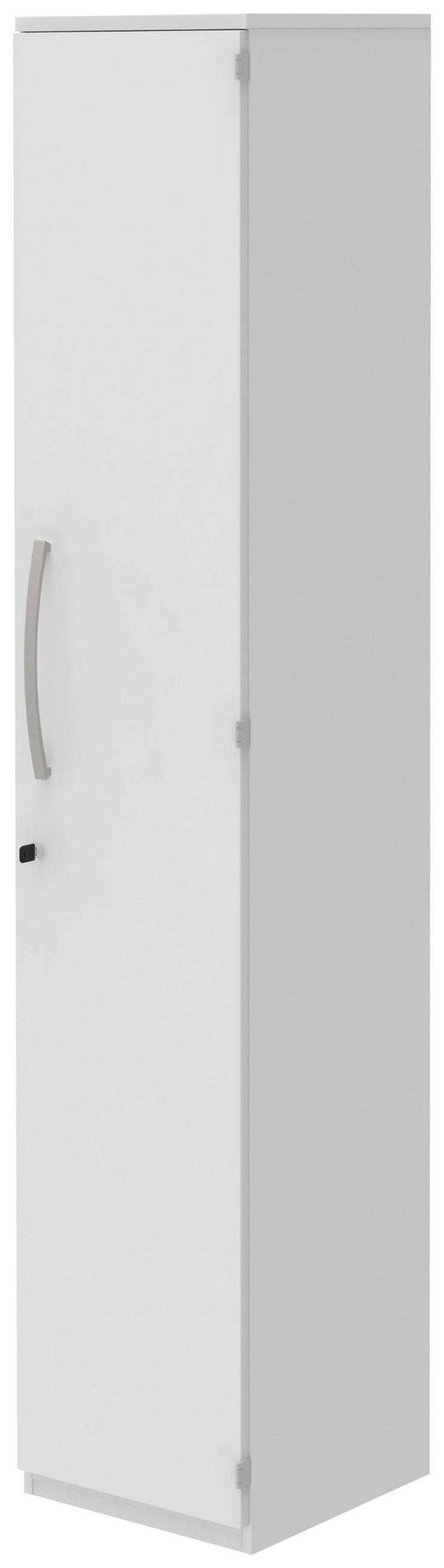 AKTENSCHRANK 40/217,4/43 cm  - Weiß, KONVENTIONELL, Holzwerkstoff (40/217,4/43cm) - Moderano