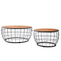 SADA KONFERENČNÍCH STOLKŮ, 77/77/37 cm - Moderní (77/77/37cm) - MID.YOU
