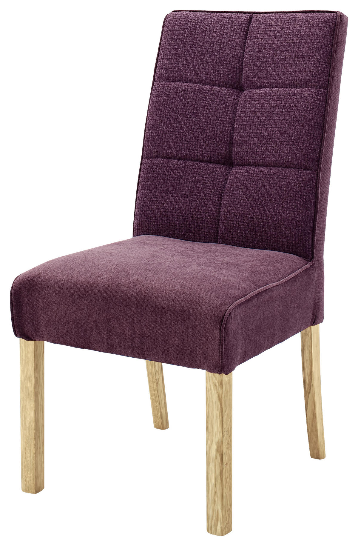 ŽIDLE, barvy dubu, bordeaux - bordeaux/barvy dubu, Natur, dřevo/textil (50/97/69cm) - MID.YOU