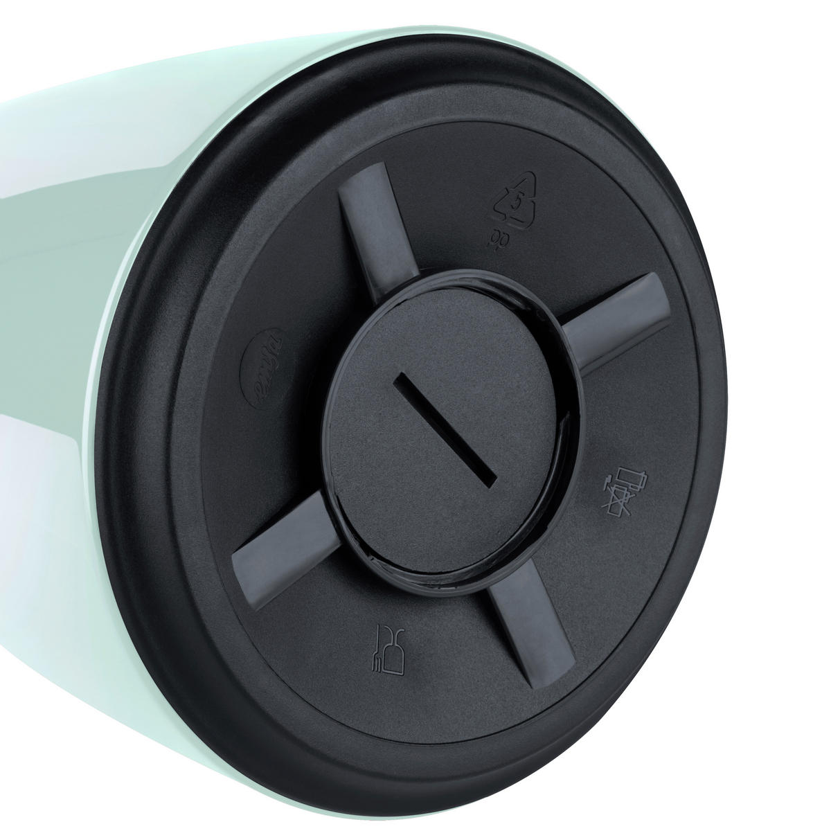 ISOLIERKANNE CAMPO 1,0 L  - Pastellgrün/Mintgrün, Basics, Metall (15/15/25,5cm) - Emsa