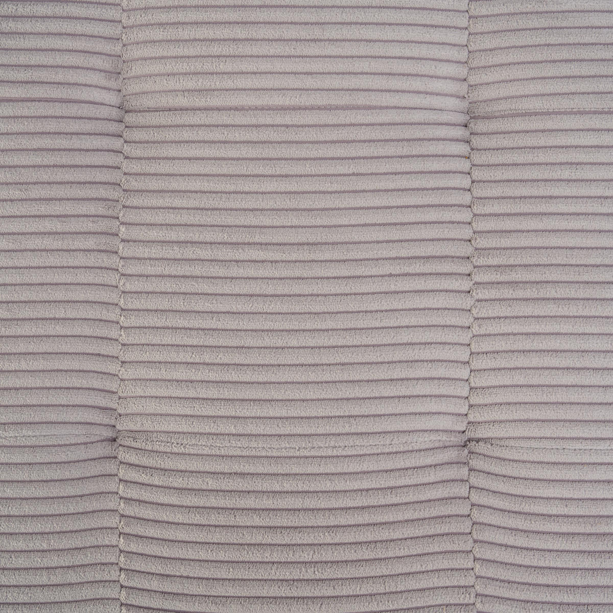 WOHNLANDSCHAFT in Cord, Velours Hellgrau  - Hellgrau/Schwarz, Design, Kunststoff/Textil (160/311/205cm) - Xora