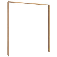 DÍSZKERET - Artisan tölgy, Basics, faalapú anyag (189/214/18,8cm) - Xora