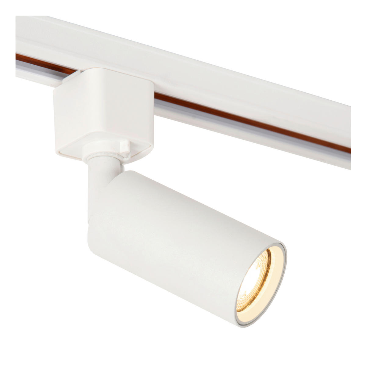 SCHIENENSYSTEM Track 4/4.6/14.3 cm   - Weiß, Basics, Metall (4/4.6/14.3cm) - Lucide