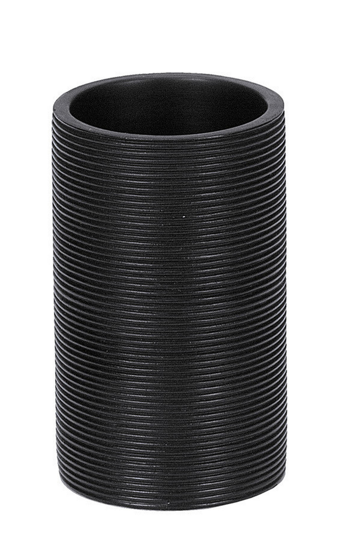 KELÍMEK NA ZUBNÍ KARTÁČEK černá - černá, Basics, dřevo/plast (6,6/11cm) - Kleine Wolke