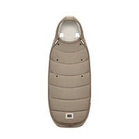 FUßSACK Platinum  - Beige, Basics, Textil (46/37/11cm) - cybex PLATINUM