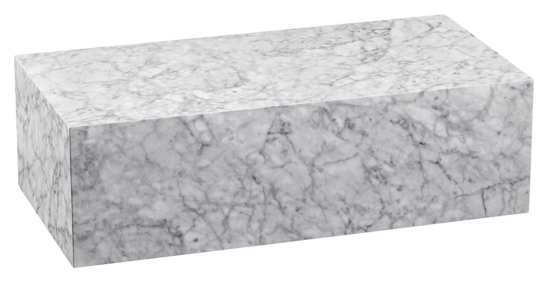 SOFFBORD - vit/grå, Modern, träbaserade material (100/50/30cm) - MID.YOU