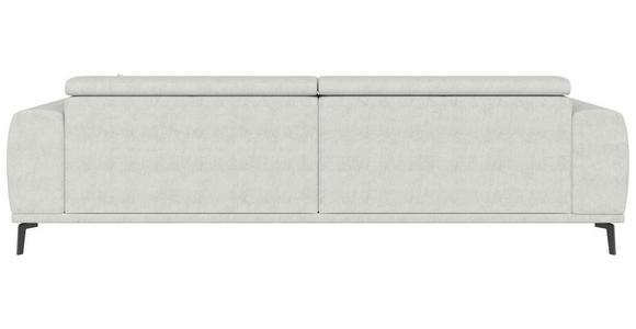 BIGSOFA Webstoff Naturfarben  - Schwarz/Naturfarben, KONVENTIONELL, Textil/Metall (280/80/113cm) - Carryhome