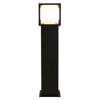 LED-AUßENLEUCHTE 15/65 cm   - Schwarz/Weiß, Basics, Kunststoff/Metall (15/65cm)